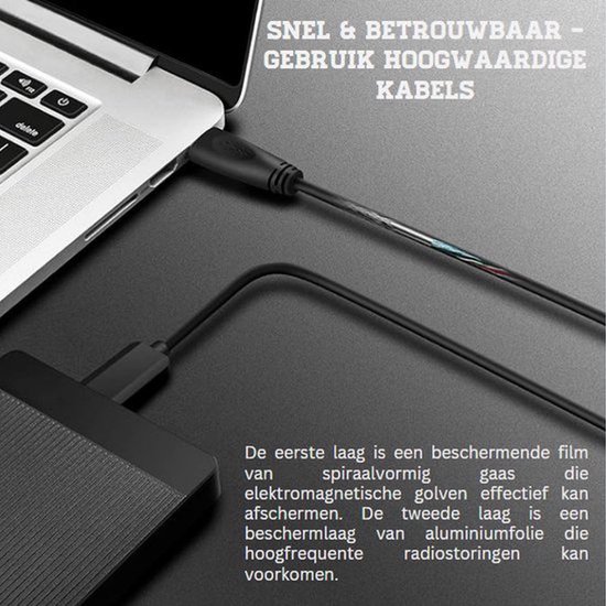 Draagbare Harde Schijf Extern PS5 500GB - Dunne Externe Harde Schijf Geschikt Voor PS5/PS4/PC - PS5 Opslag 2.5 Inch Zwart van Merkloos — afbeelding 5