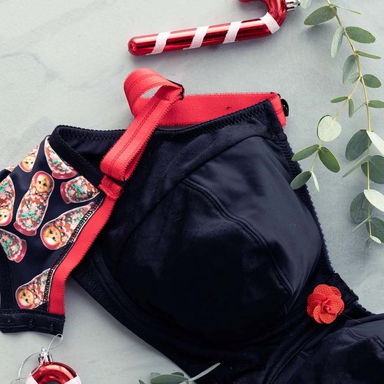 BH sans armatures grande taille Disismi Suède - Noiresk