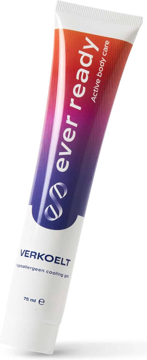 Goedkoopste Ever Ready Cooling Gel - Snel Intrekkende Formule - 100 Natuurlijke Gewricht- & Spierbalsem - Spiergel tegen Nekpijn, Spierpijn & Rugpijn - Menthol Cremé & Koelgel - Tropische geur - 75ML