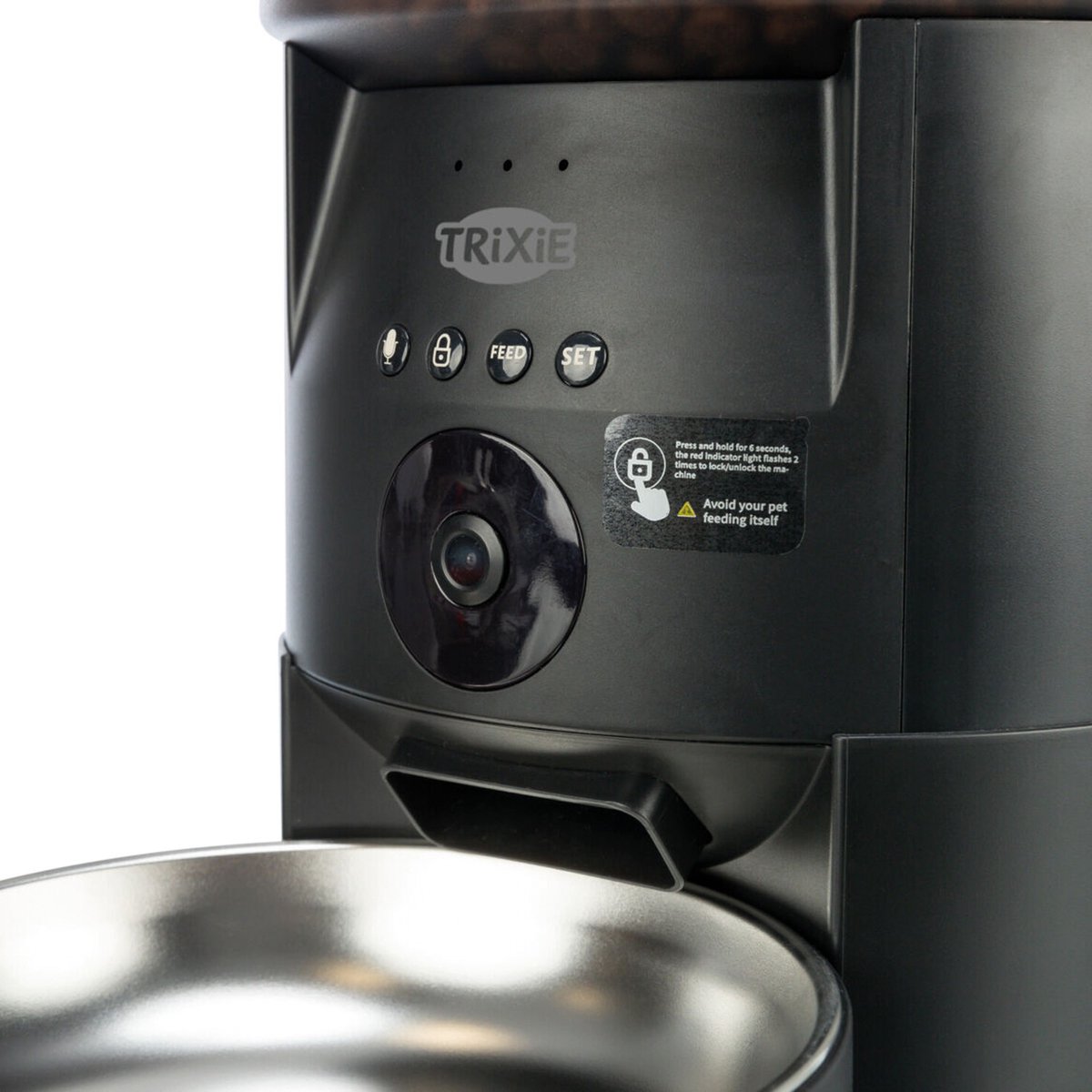 VDM TX-C Smart Voerautomaat Hond 3 Liter Zwart - afbeelding 3