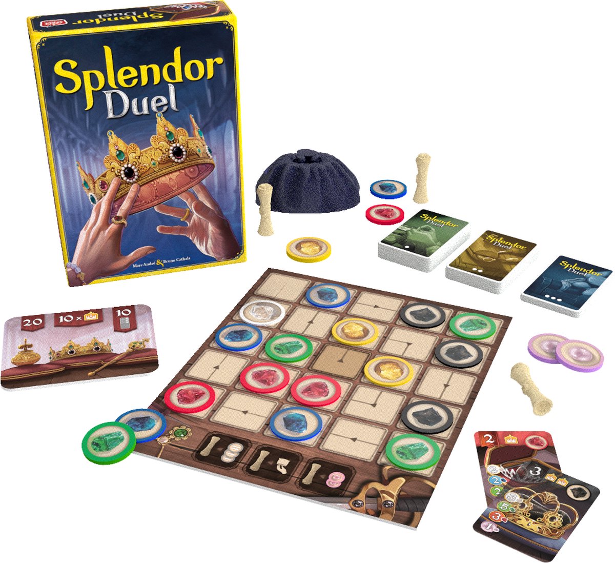 Splendor Duel - Bordspel (NL/FR) — afbeelding 7