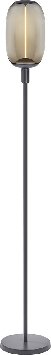 LEDVANCE DECOR STICK TALL grondlamp, 1 x E27, donkergrijs, edelstaal, ind. verlichtingsscenario's, ideaal voor woonruimtes, schakelaar met voetbediening, modern ontwerp, E27-lampvoet, decoratief