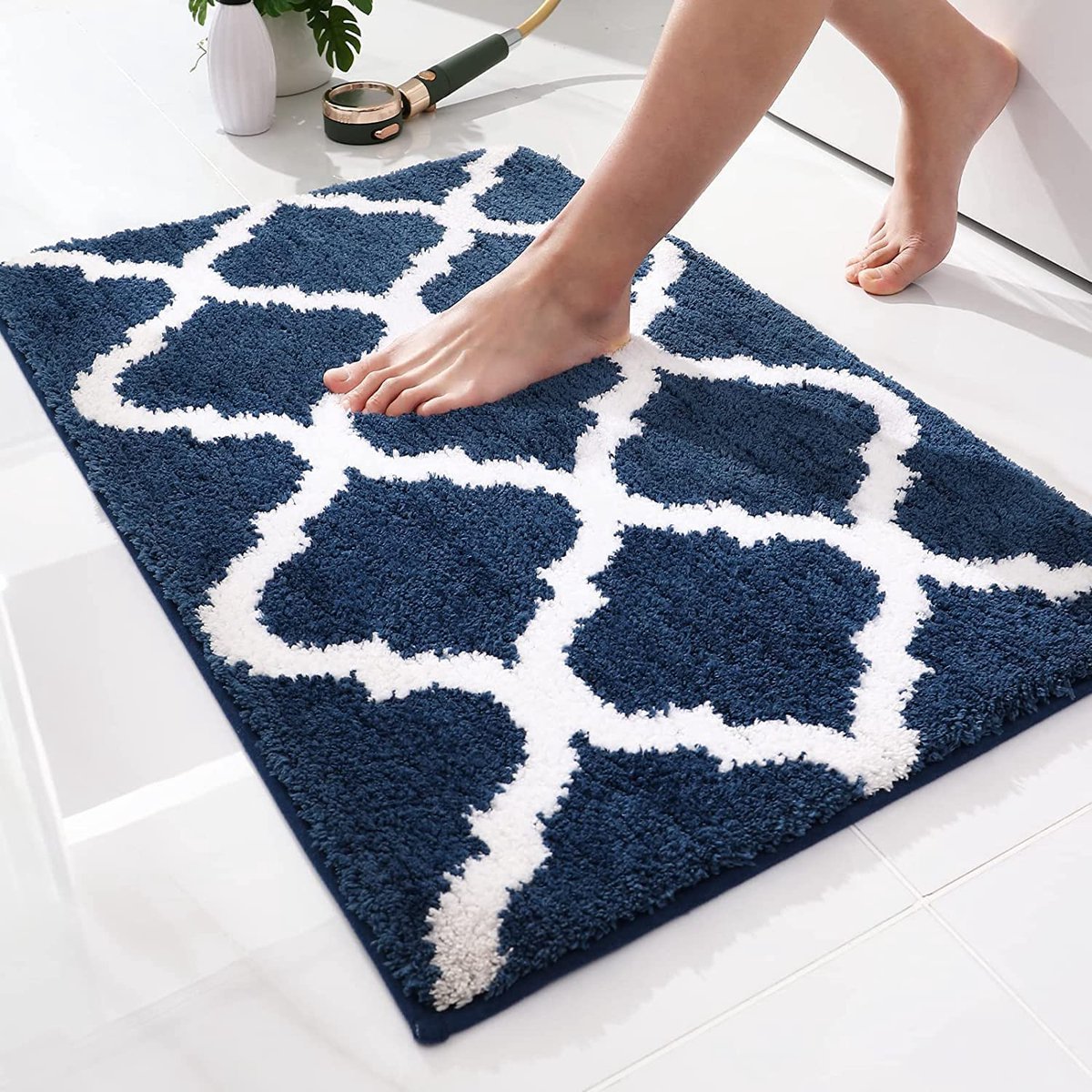 La'Moussawi ® Zachte en Antislip Badmat voor Comfort en Veiligheid in de Badkamer