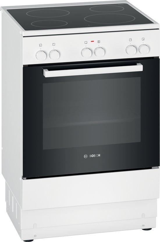 Bosch HKA004020U - Serie 2 - Vrijstaand elektrisch fornuis - Keramisch - Wit - Energielabel A