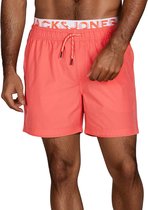 Short homme Jack & Jones MAUI JJSWIM coupe regular Rouge XXL Adultes