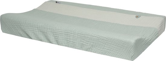 bébé-jou Aankleedkussenhoes - Pure Cotton Green