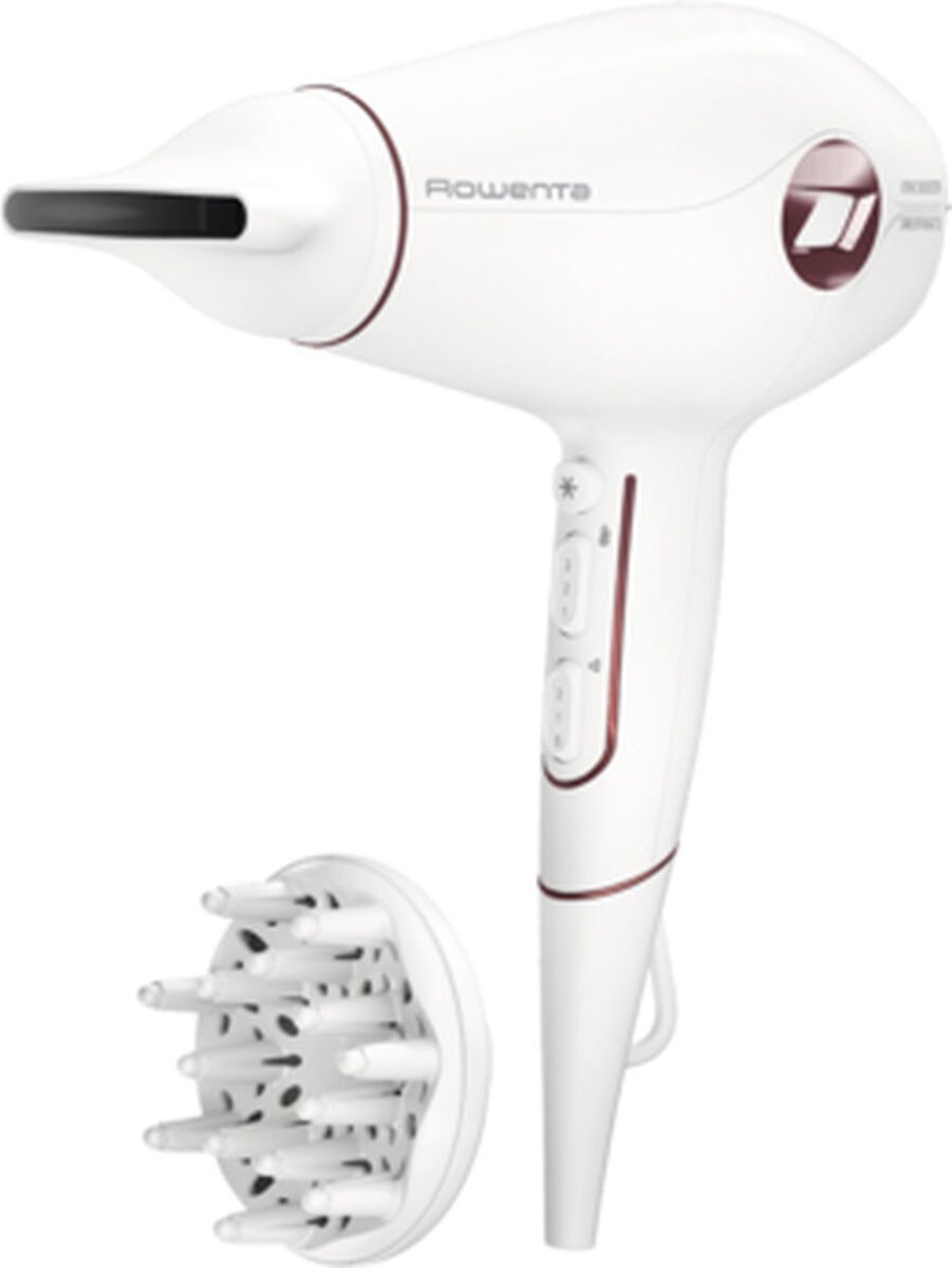 Föhn Rowenta CV6135 HIBIDRO VOLUMIZER Wit 1800 W