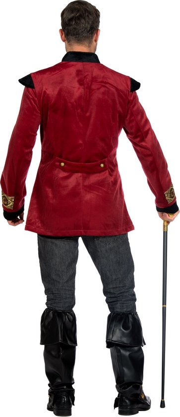 Wilbers & Wilbers - Costume Le Moyen-Âge & Renaissance - Château Médiéval Lord Frederik Veste Homme - Rouge - Petit - Déguisements - Déguisements
