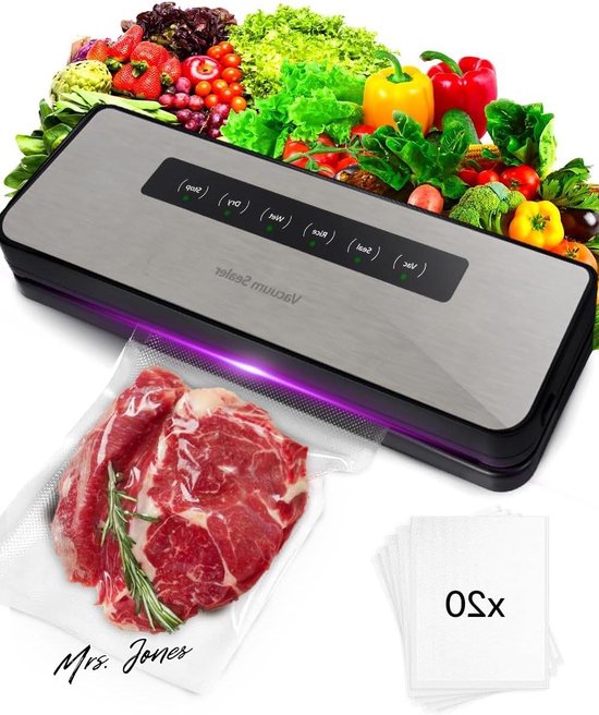 Anova Precision Vacuum Sealer Vacuümverpakking Voor Levensmiddelen | BECKER Vacuümpompen, Blowers En Draagbare Vacuümpomp Met Zakken