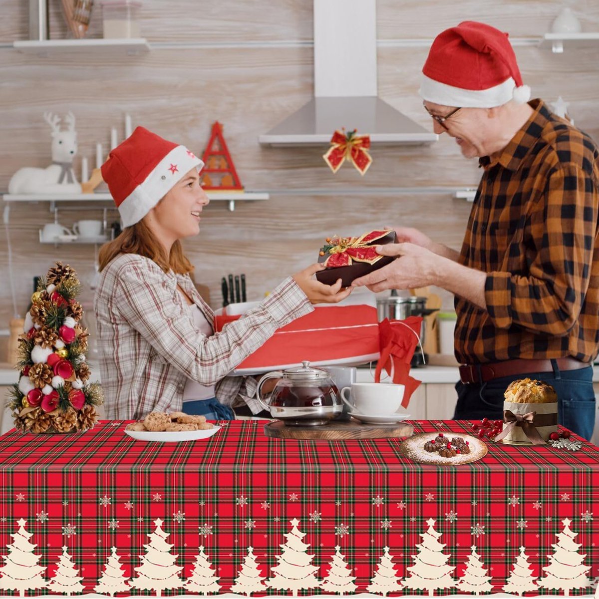 Kerst tafelkleed