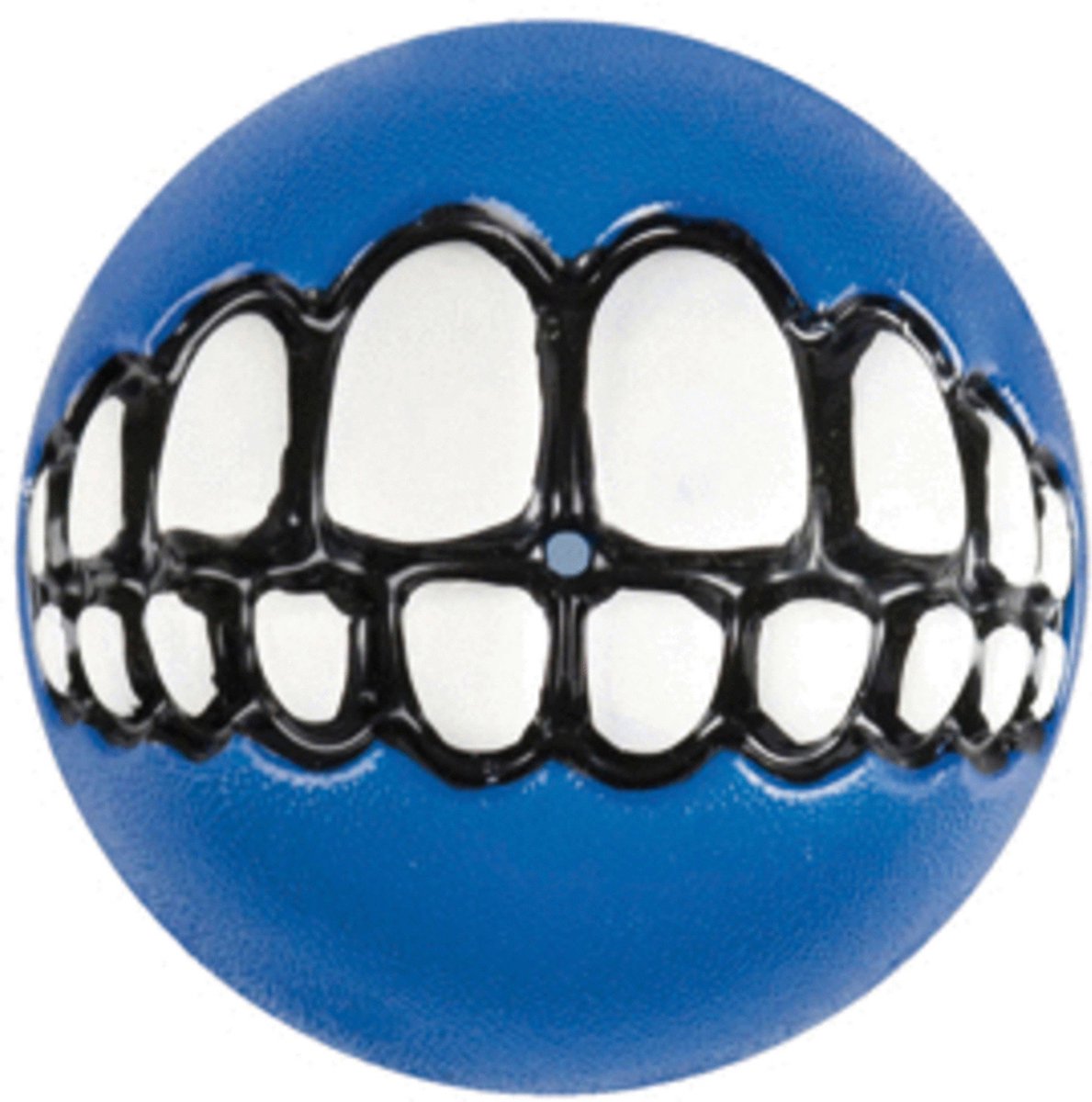 Rogz Grinz Treat Ball Small - Hondenspeelgoed - Blauw S