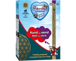 Renske Vers - Tetrapack 375 g - Hondenvoer - Rund&Eend