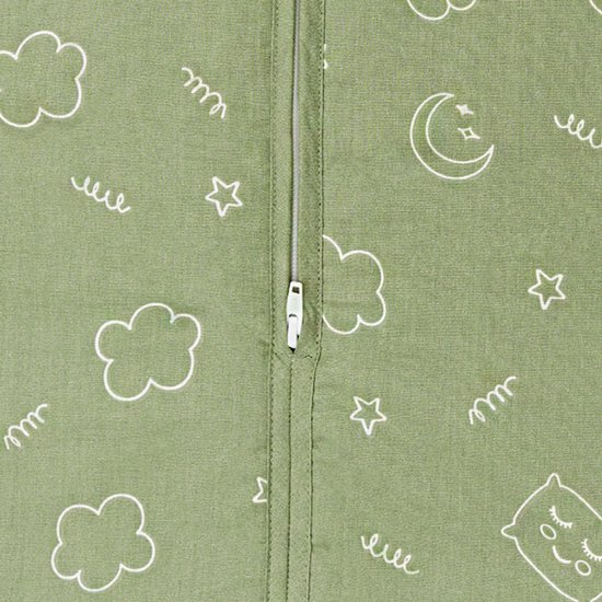 With Love Sleep Gigoteuse d'hiver - Sans manche - Vert - 90 cm