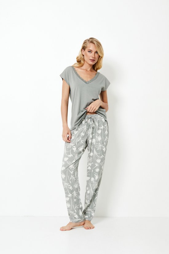 Pyjama Femme Fabiana Haut Manches Courtes Pantalon Long