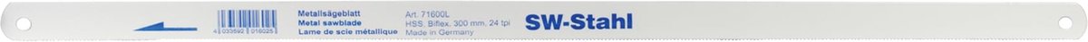 SW-Stahl 71600L HSS zaagblad 300 mm Biflex uitvoering
