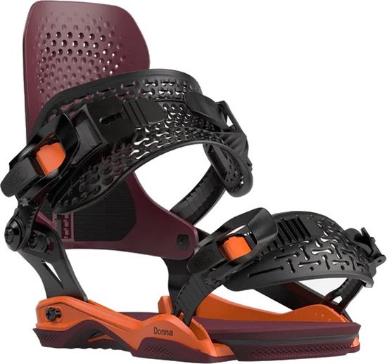 Bataleon Donna Snowboardbindingen Rood dessin M/L