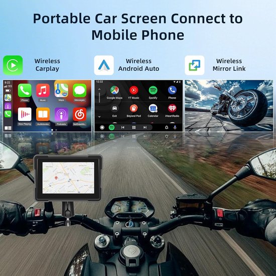Écran Carplay et Android auto tactile Bluetooth - Auto-theme, apple carplay écra