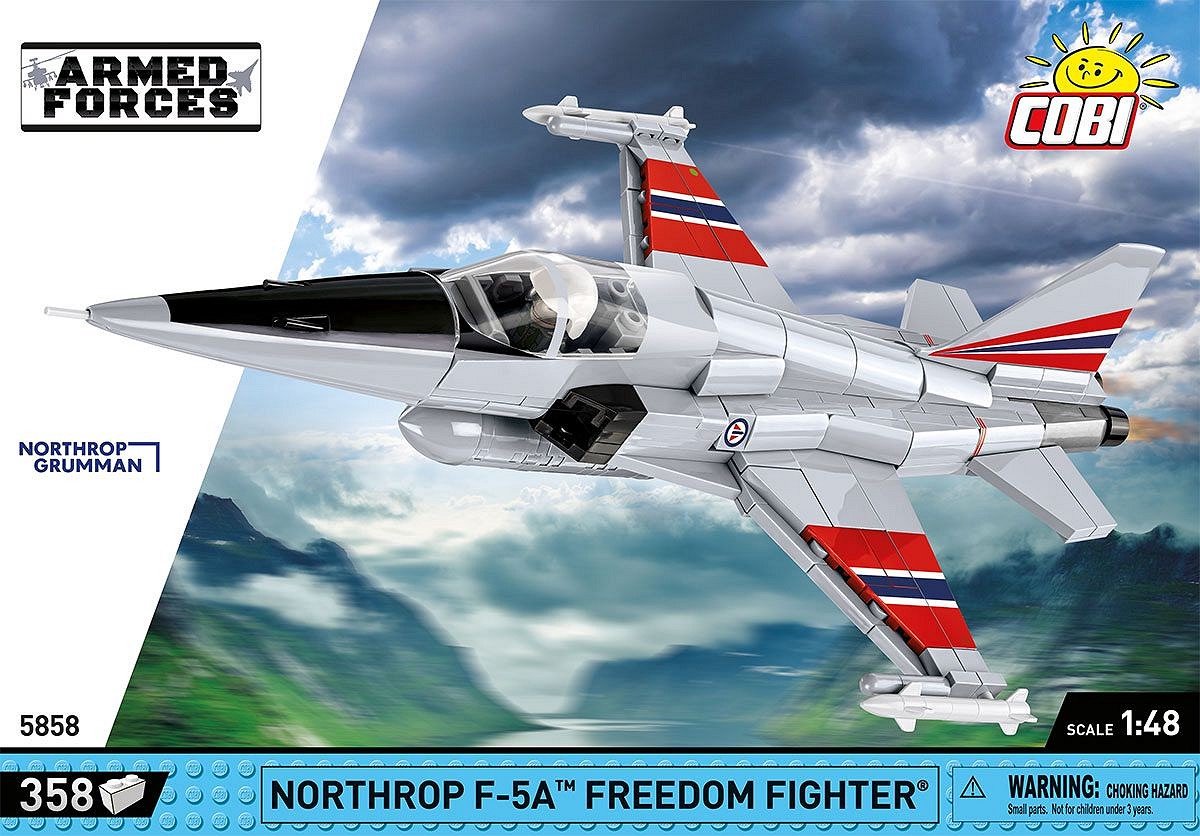 COBI Armed Forces - Northrop F-5A Freedom Fighter Constructiespeelgoed thumbnail 3