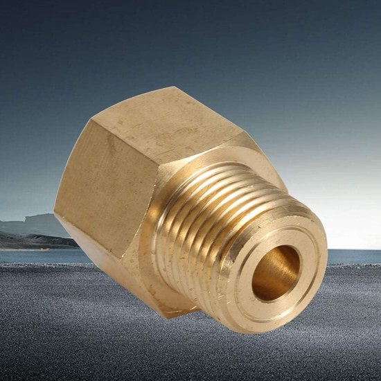 CO2-Zylinder-Adapter Messing – W21.8 Auf CGA320 Oder Umgekehrt, Für Aquarium-CO2-Anlagen Und Paintball-Tanks