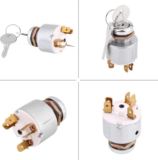 Contactslot 12 V universele motor startschakelaar - aan/uit-schakelaar