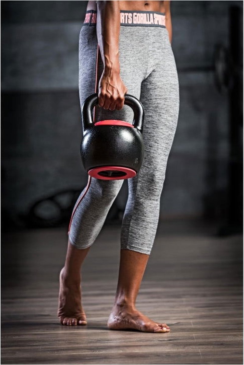 Gorilla Sports Kettlebell - Verstelbaar in gewicht - 8 tot 16 kg – foto 5