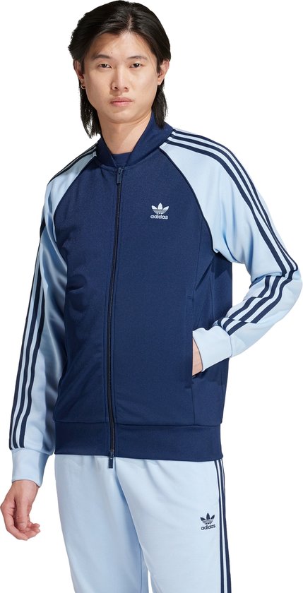 adidas Originals Adicolor Classics SST Trainingsjack - Heren - Blauw- S |  bol