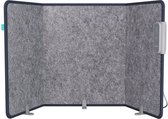 Sinji Elektrische Kachel – Infrarood Verwarmingspaneel – Heater – Opvouwbaar & Verplaatsbaar – Incl. Deken – 195W – Grijs
