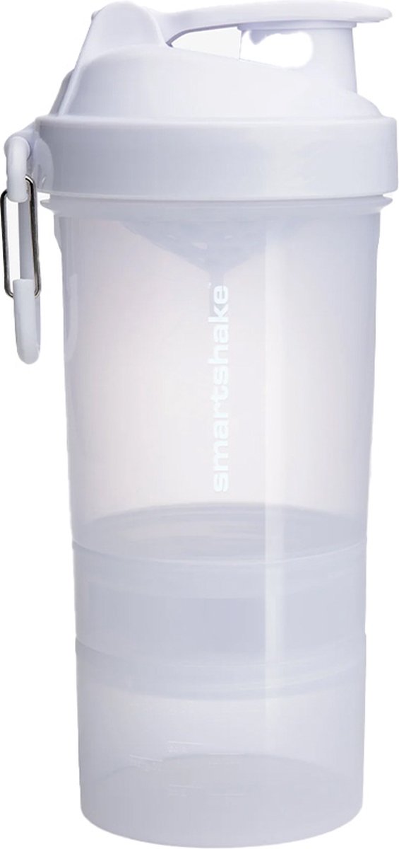 SmartShake Original2GO 600ml 1shaker Pure White