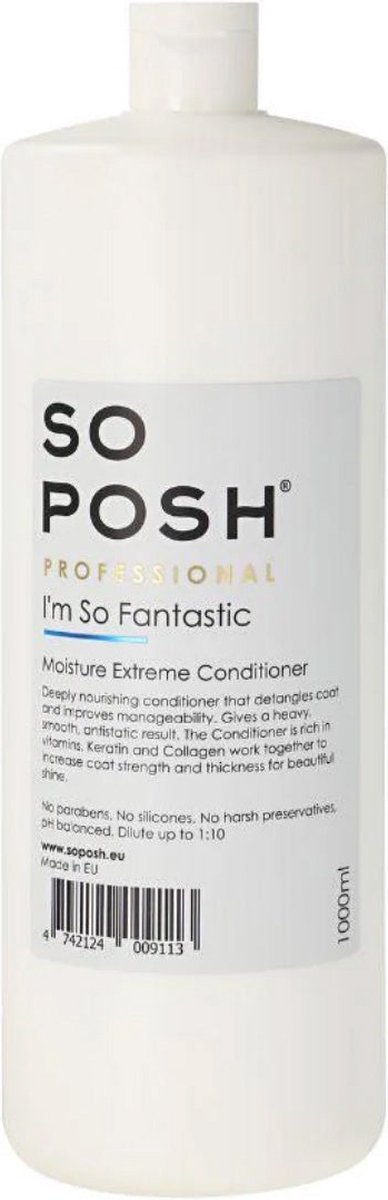 So Posh Moisture Conditioner voor honden
