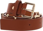 VALENTINO Ceinture Emma Winter Belt W120 Cuoio / Oro Brun