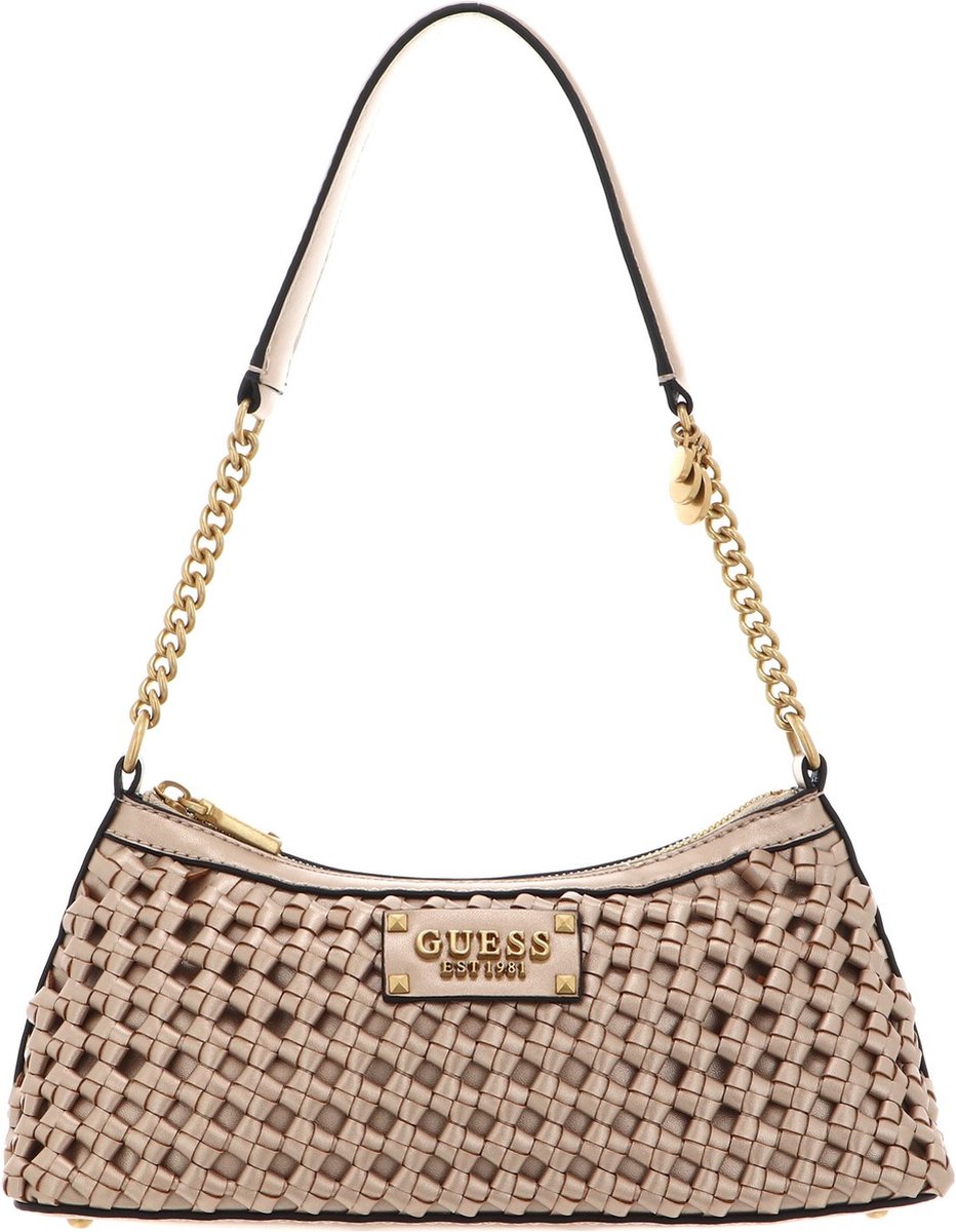 GUESS Schoudertas Sicilia Shoulder Bag Champagne Goudkleurig