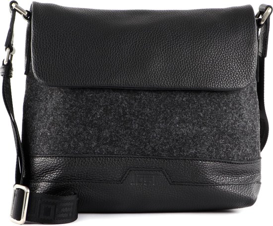 Sac Bandoulière JOST Kemi Crossbody Bag Noir - Neuf Avec étiquettes, Protection Anti-RFID, Nylon