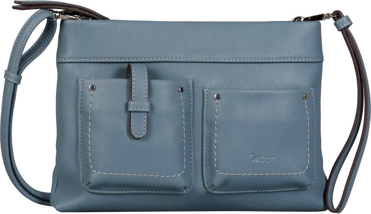 Gabor Schoudertas Handtas Leonie Cross Bag Mid Blue Blauw