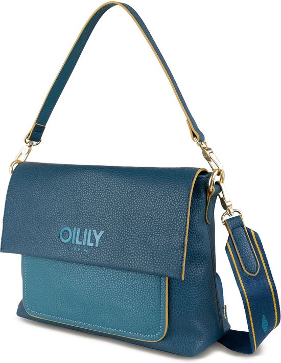 Oilily Sac à main Sac à épaule bandoulière Sofia Shoulder Bag Legion Blue Bleu pétrole