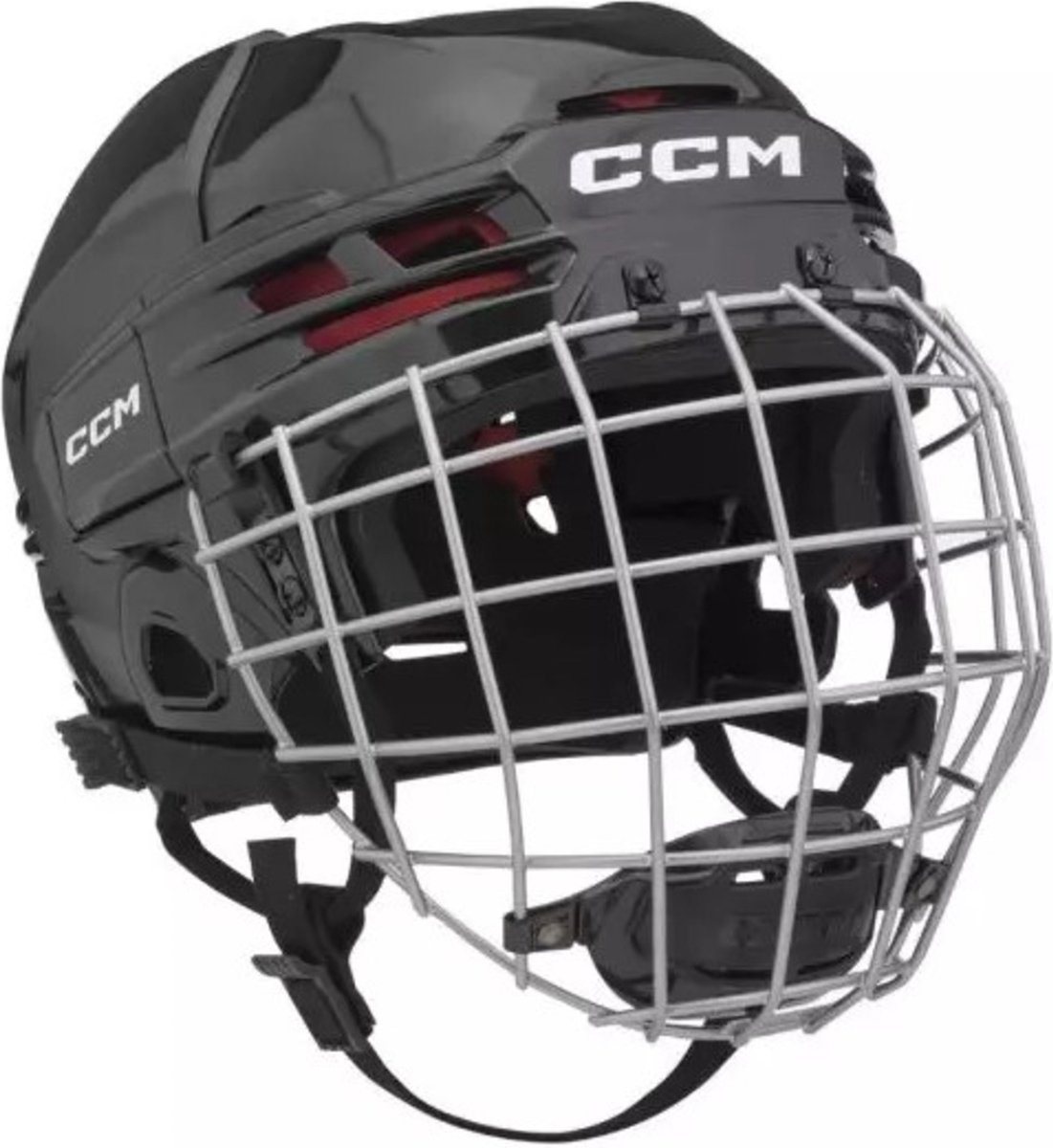 CCM - 70 Combo - IJshockeyhelm - Kinderen - 7 tot 10jr - Zwart - One Size