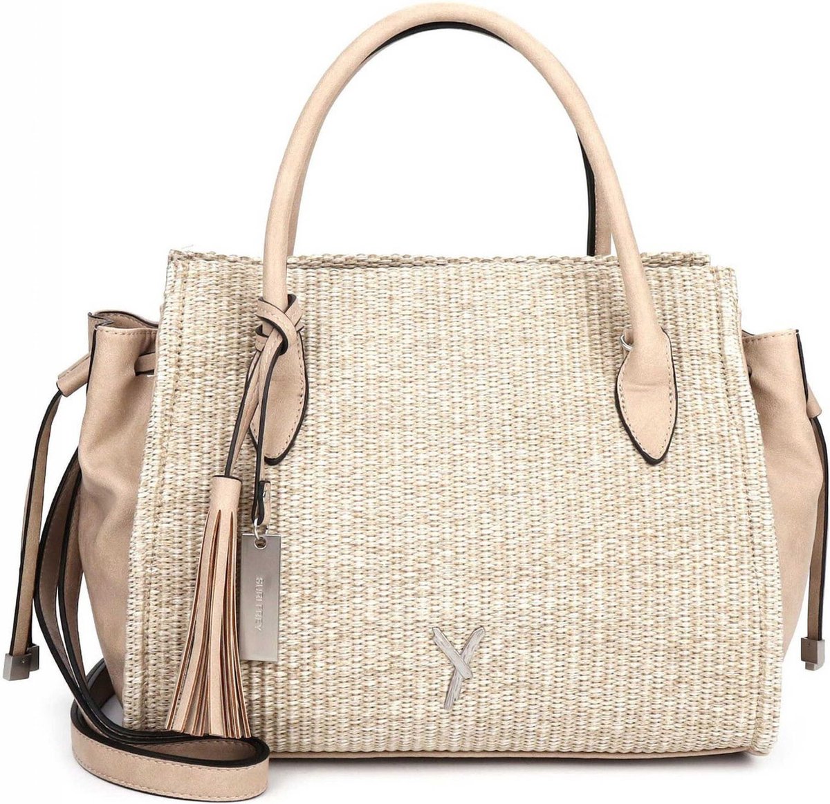 SURI FREY Schoudertas Cassy Shopper Lighttaupe Beige