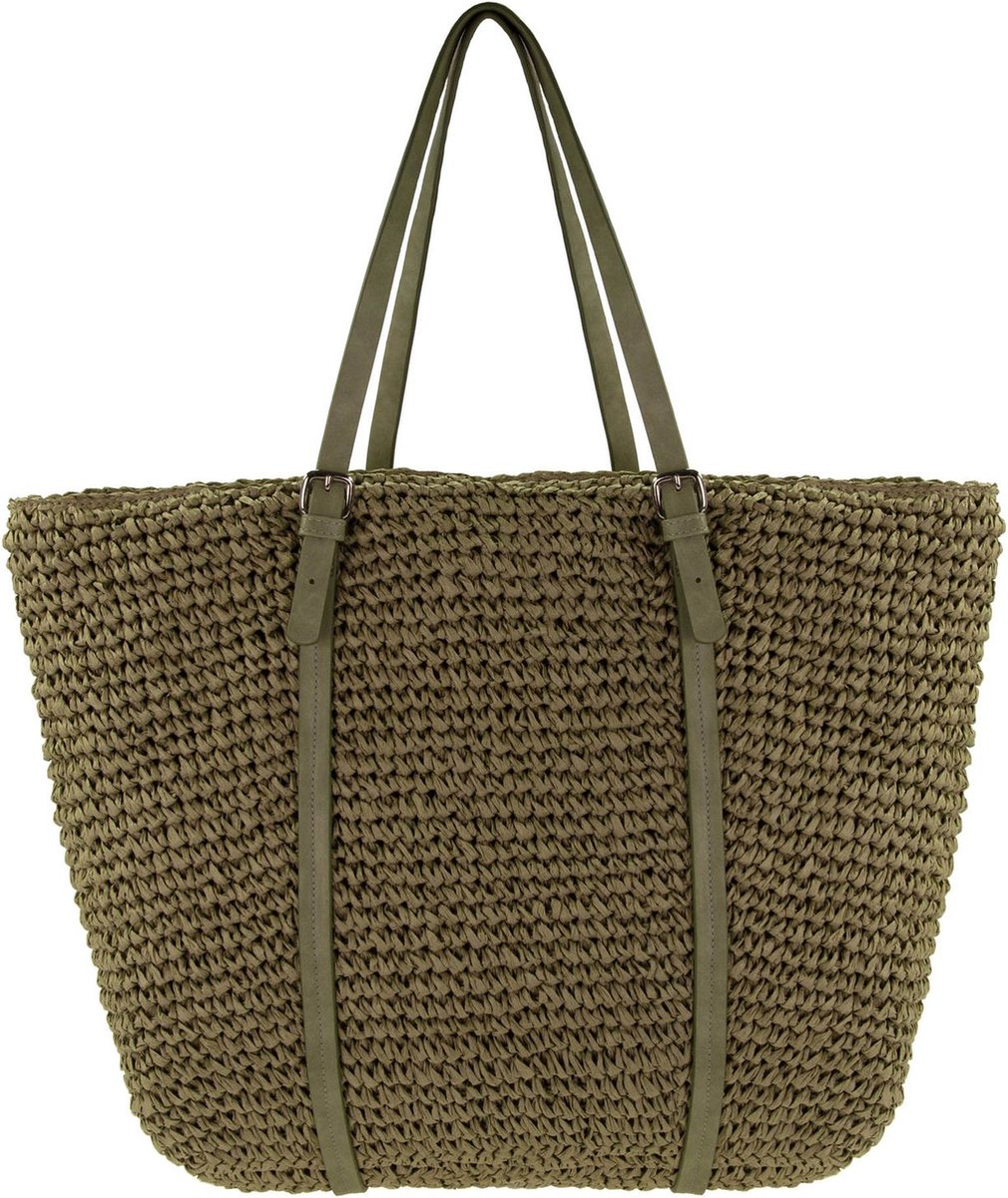 CINQUE Schoudertas Veronica Shopper Khaki Groene