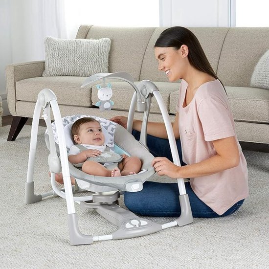 Peuter & 2-in-1 babyschommel - verstelbaar touw schommelzitje voor