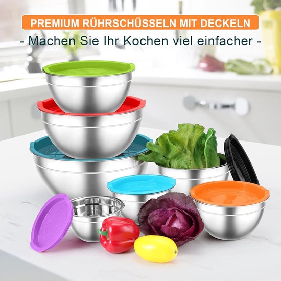Set van 3 Mauviel M'Cook volledig roestvrijstalen steelpannen met vaste steel die geschikt is voor inductie