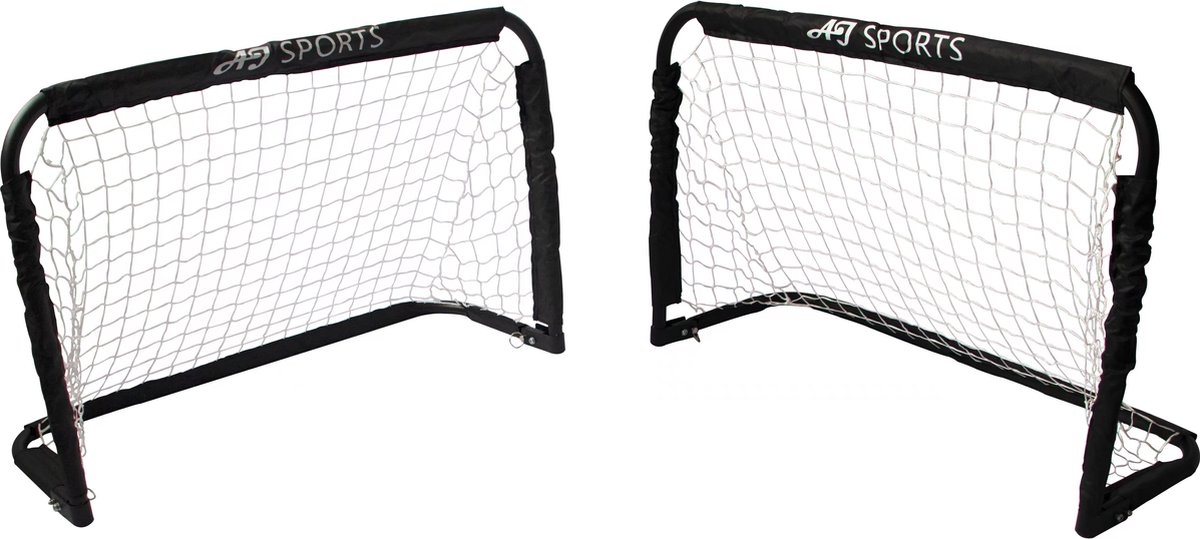 AJ-Sports Voetbaldoel 60x45x30cm - 2 Stuks! - Voetbal goal - Voetbaltraining - Stalen buizen - Zwart — afbeelding 10
