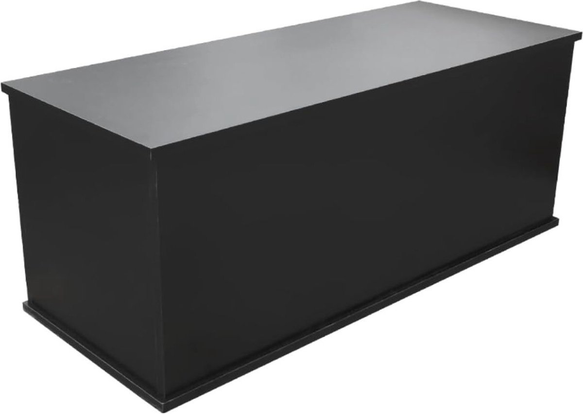 ApexArte® Speelgoedkist - Speelgoedkast - Dekenkist - Zwart