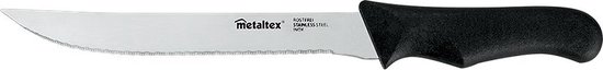 Metaltex - Fileermes - 31 cm - RVS lemmet - Zwart kunststof handgreep