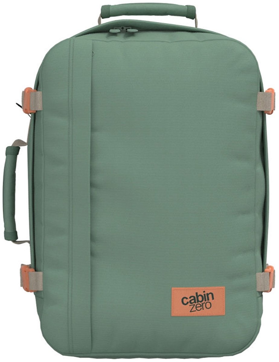 CabinZero Handbagage Reistas / Rugzak Combi - 36 Liter - Groen