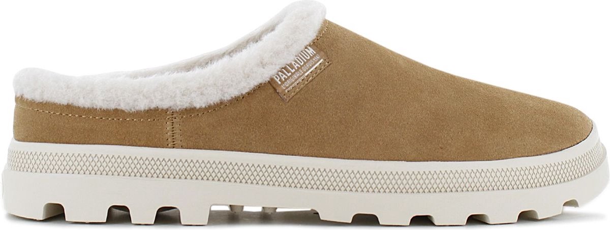 PALLADIUM Palladune Mule Warm Pantoffels Slippers Leer 74337-252-M Bruin