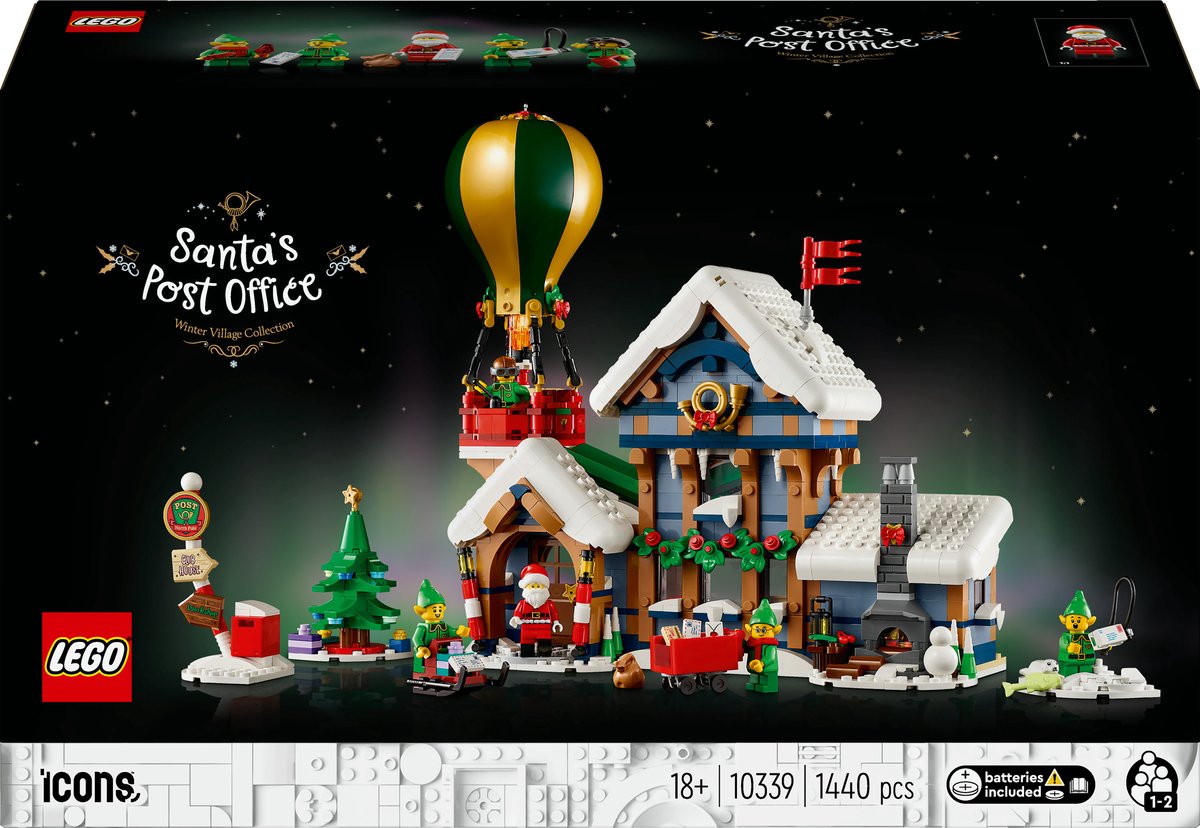 LEGO Kerstmans postkantoor  10339