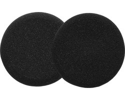 kwmobile 2x oorkussens geschikt voor Jabra Evolve 20 / 20se / 30 / 30II / 40 / 65 Koptelefoon - Vervangende earpads voor Overear Koptelefoon