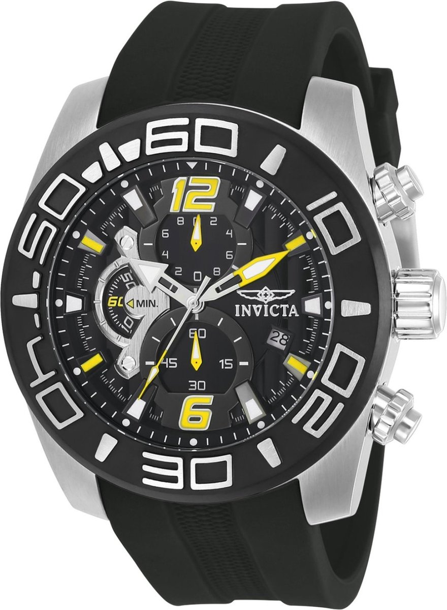 Invicta Pro Diver 22809 Herenhorloge - Quartz Uurwerk - 50 mm