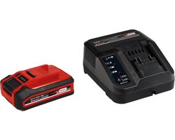 Einhell 18 V/4.0 Ah plus Power X-Change starter kit - 1x 4.0 Ah Plus Accu en snellader - universeel voor alle Power X-Change machines