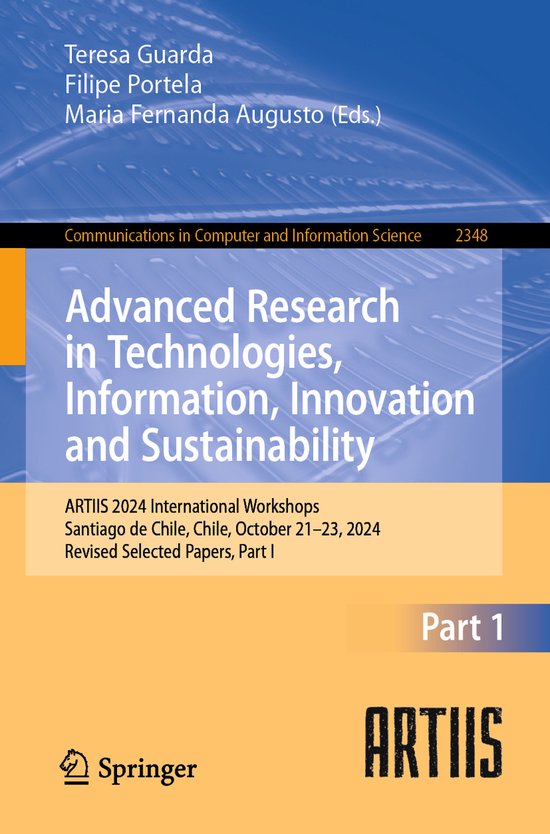 Communications in Computer and Information Science2348- Adva ... - cover