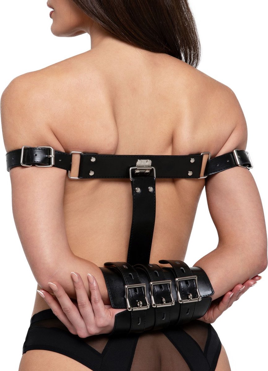 Goedkoopste Bedroom Fantasies - Blissfully Bound Armboeien-Set - Zwart